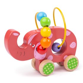 Labirinto motorio Bigjigs Baby Elefante, Bigjigs Toys