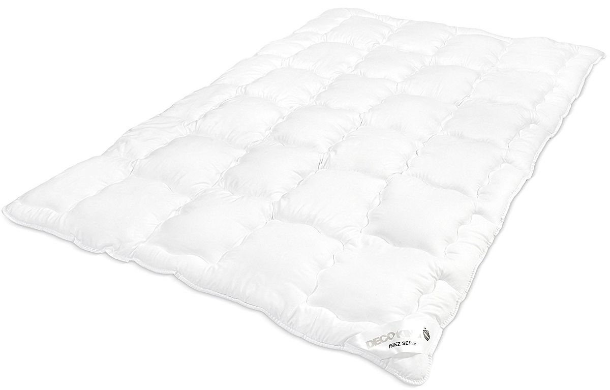 Coperta INEZ colore bianco caro stile classico decoking