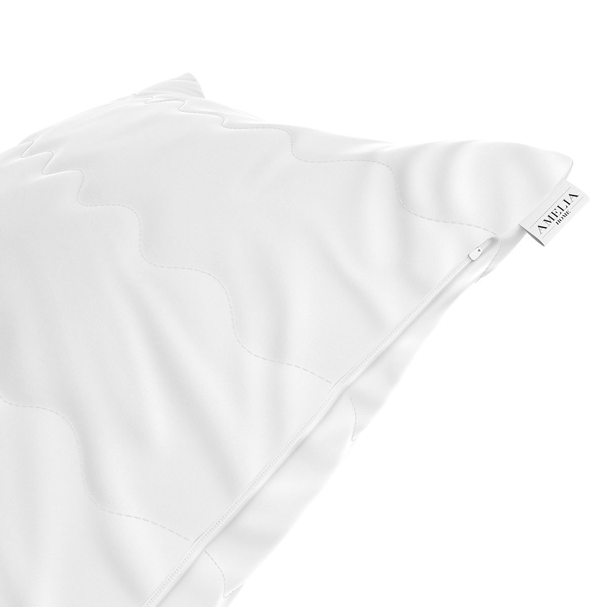 Cuscino RESTILO REVE colore bianco onde 80x80*2