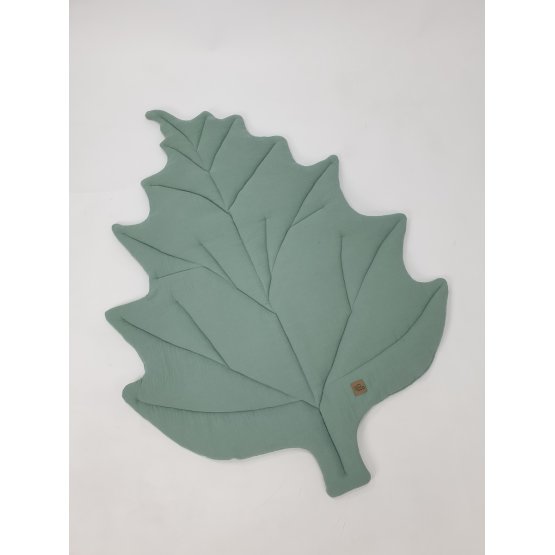 Tappetino da gioco in cotone Leaf - verde