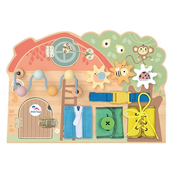 2Kids Toys Activity board Casetta con animali
