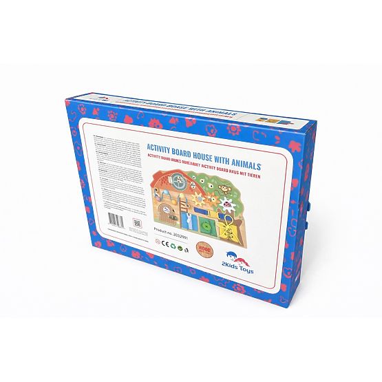 2Kids Toys Activity board Casetta con animali