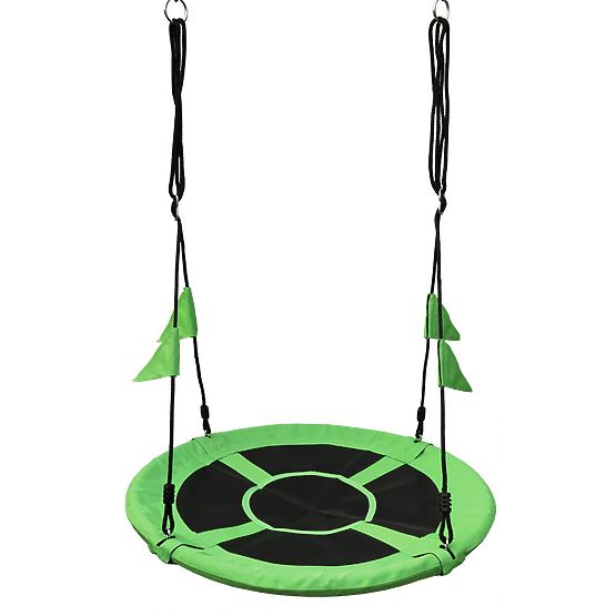 2Kids Toys Altalena Nido di Cicogna con Bandiere Verde