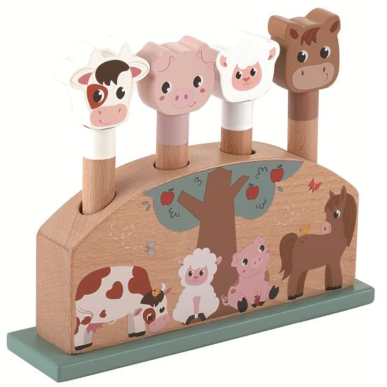 2Kids Toys Animali a Molla Fattoria