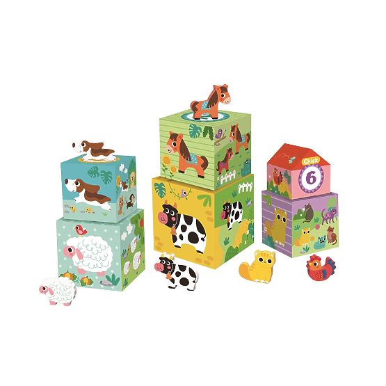 2Kids Toys Blocchi con Animali Fattoria