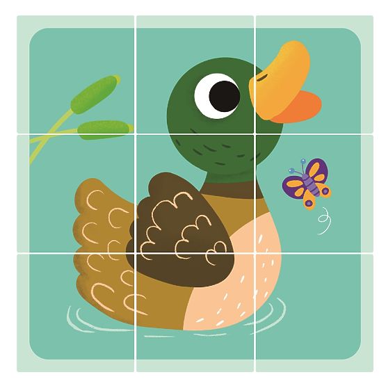 2Kids Toys Blocchi di legno Fattoria