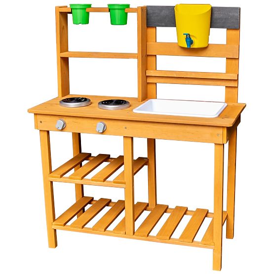 2Kids Toys Cucina da giardino in legno con lavello