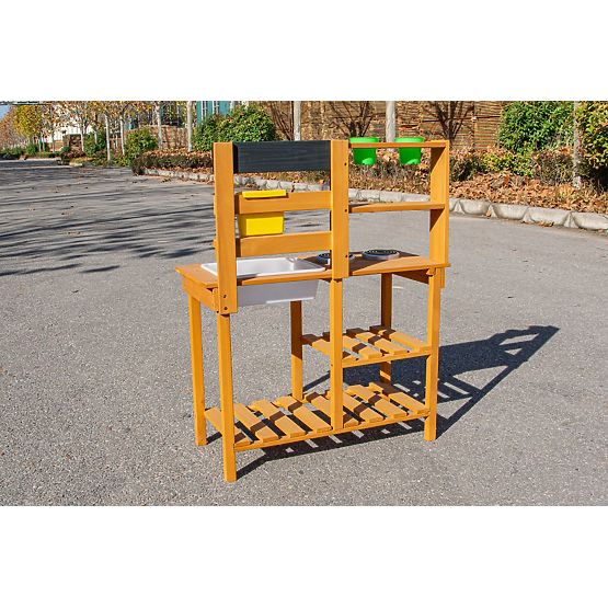 2Kids Toys Cucina da giardino in legno con lavello
