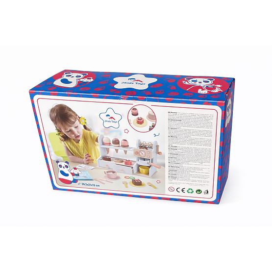2Kids Toys Gelateria in Legno 2 in 1