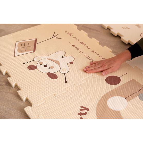 2Kids Toys Tappeto da Gioco Festa degli Animali 9 Pezzi