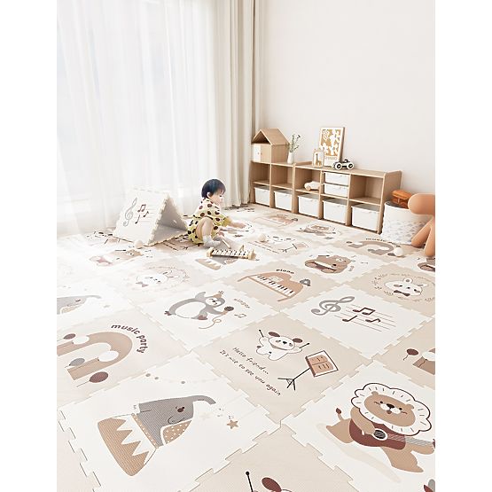 2Kids Toys Tappeto da Gioco Festa degli Animali 9 Pezzi