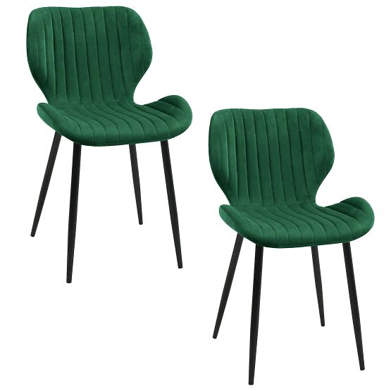 2x SEDIA SJ.17 VERDE BOTTIGLIA