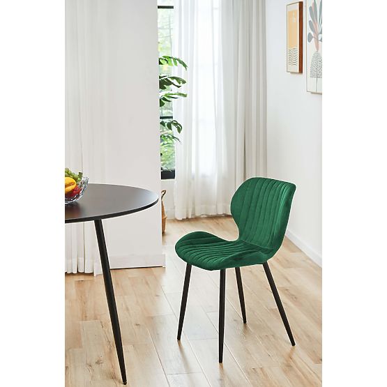 2x SEDIA SJ.17 VERDE BOTTIGLIA