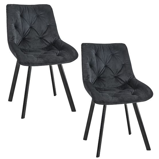2x SEDIA SJ.33 NERE