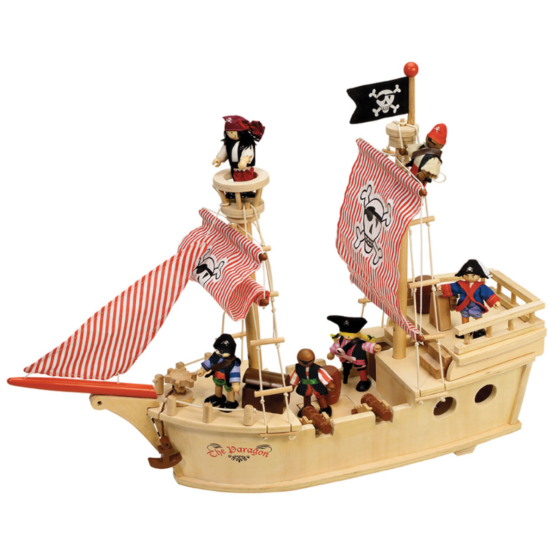 Tidlo Nave pirata in legno