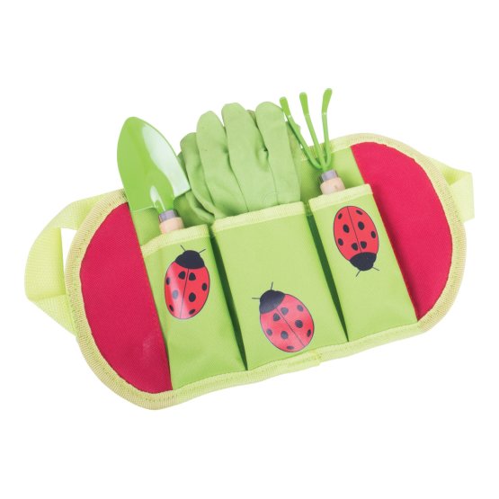 Bigjigs Toys Attrezzi da giardino Coccinella