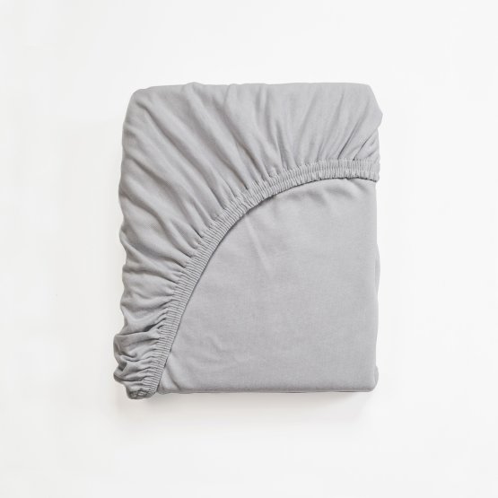 Lenzuolo in cotone 160x70 cm - grigio
