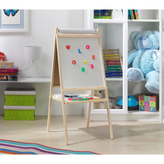 Lavagna magnetica per bambini naturale