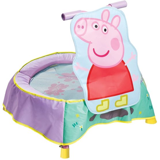 Trampolino per bambini con manico - Peppa Pig