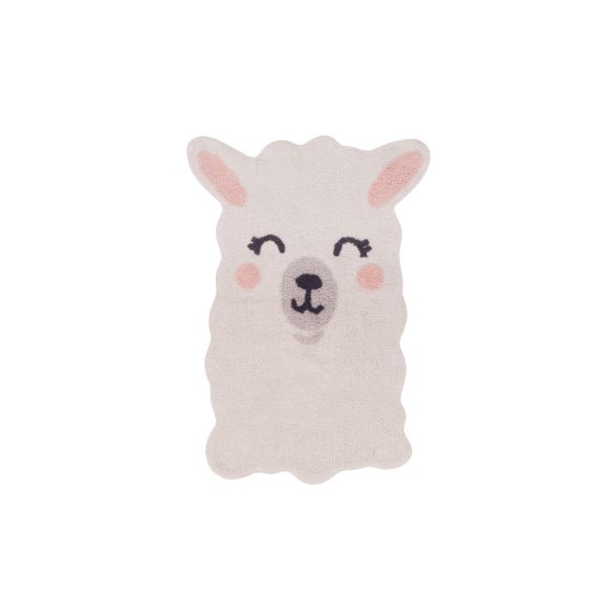 Tappeto in cotone per bambini - Smile Like a Llama