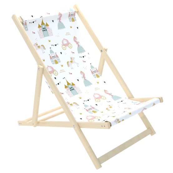 Sedia da spiaggia per bambini Princess e serratura