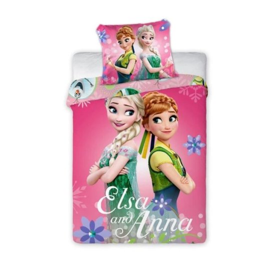 Biancheria da letto congelata per bambini - Principesse Elsa e Anna