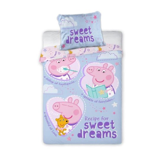 Biancheria da letto per bambini Sweet Dreams Piggy Peppy