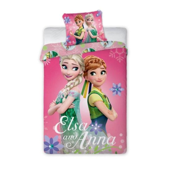 Biancheria da letto per bambini Frozen Elsa e Anna