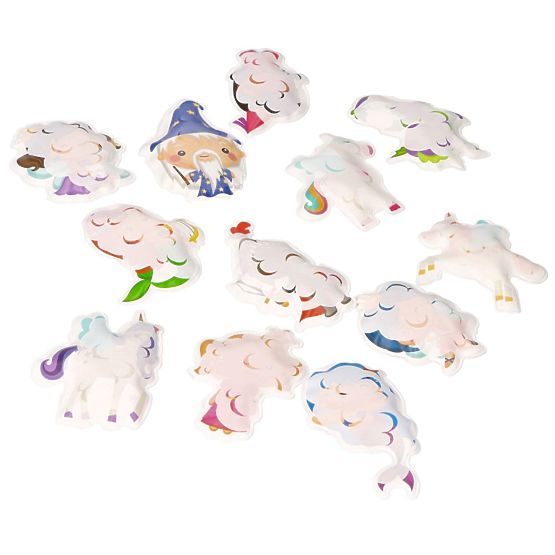 Adesivi da bagno che cambiano colore Creature mistiche