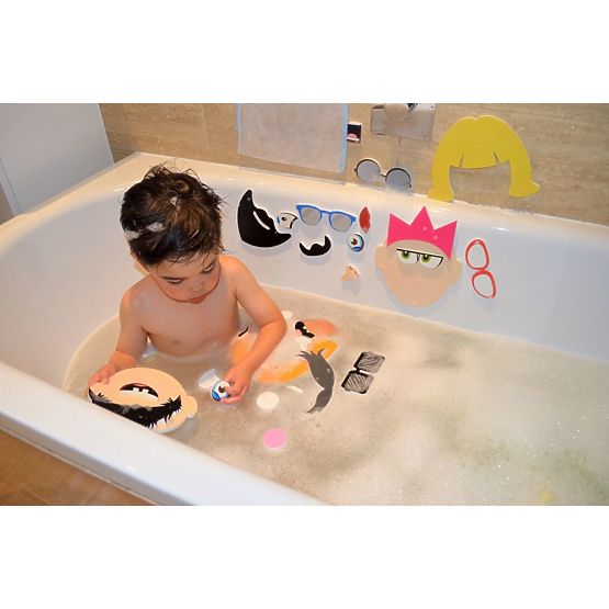 Adesivi da bagno - facce divertenti