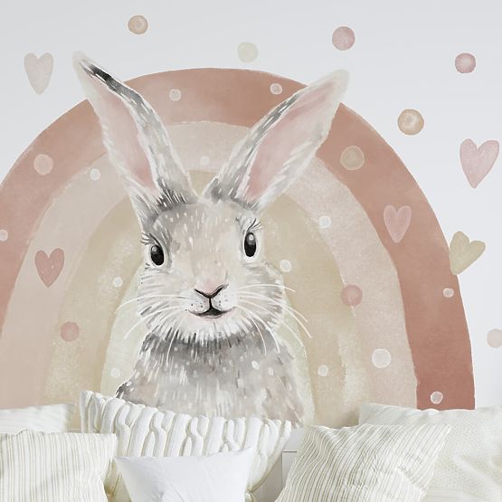 Adesivo da parete Bunny