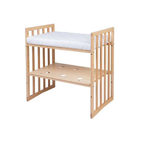 Lettino ovale evolutivo Ruby 7 in 1 - naturale