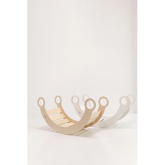 Altalena in legno Montessori XL - naturale