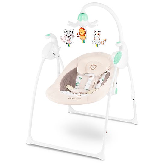 Altalena per bambini LIONELO Robin - beige