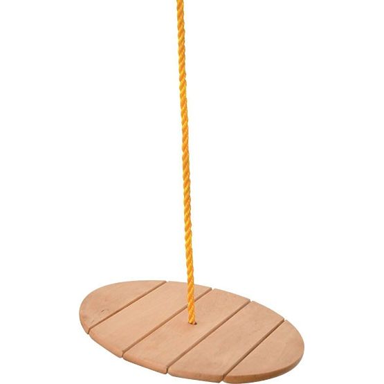 Altalena tonda in legno fino a 50 kg
