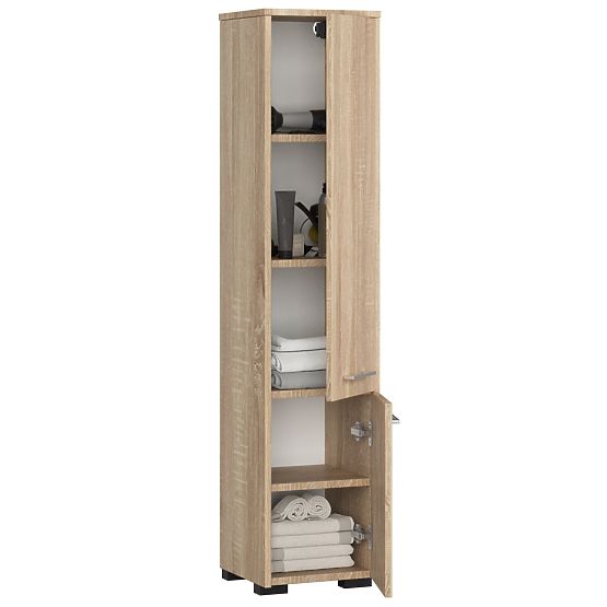 ALTO ARMADIO DA BAGNO FIN 2 ANTE ROVERE SONOMA