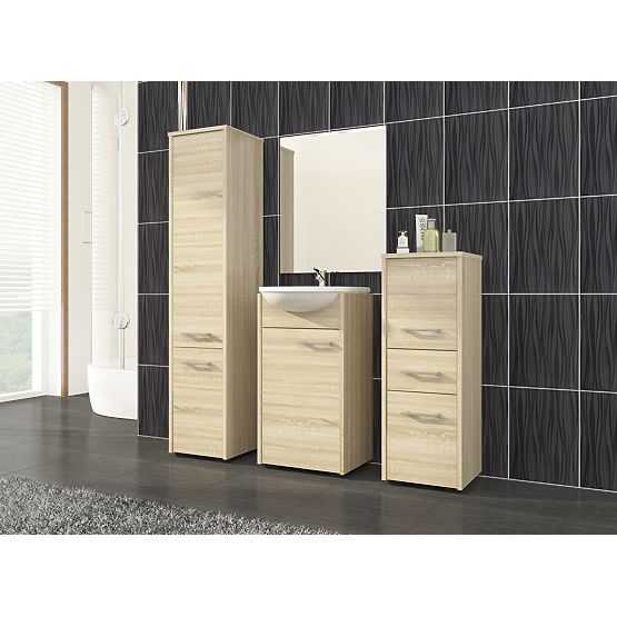 ALTO ARMADIO DA BAGNO FIN 2 ANTE ROVERE SONOMA