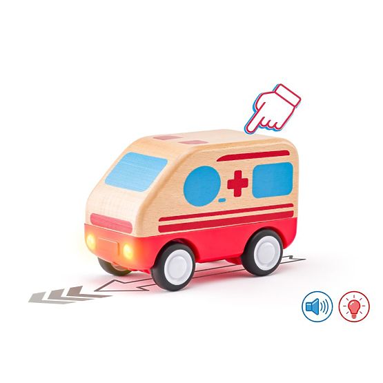 Ambulanza con suoni e luci