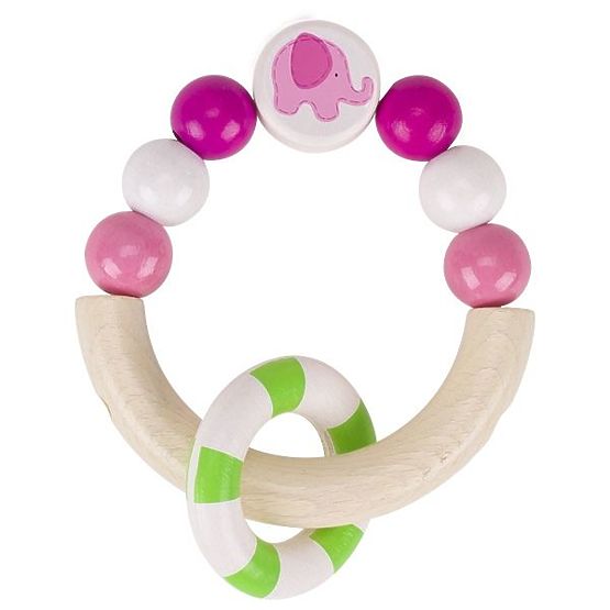 Anello tattile rosa Elefantino