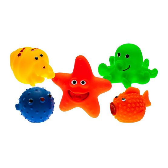 Animali marini da bagno 5 pezzi