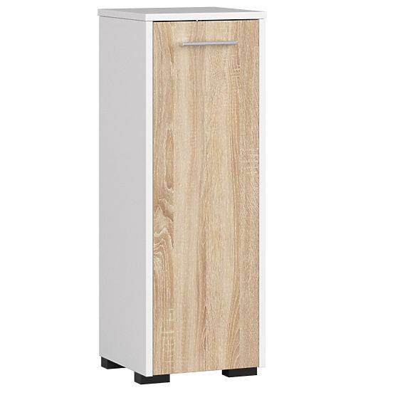 ARMADIETTO DA BAGNO A TERRA FIN S30 1D BIANCO / SONOMA