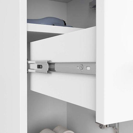 ARMADIETTO DA BAGNO FIN COLONNA 30 2D 1SZ 85cm PK BIANCO