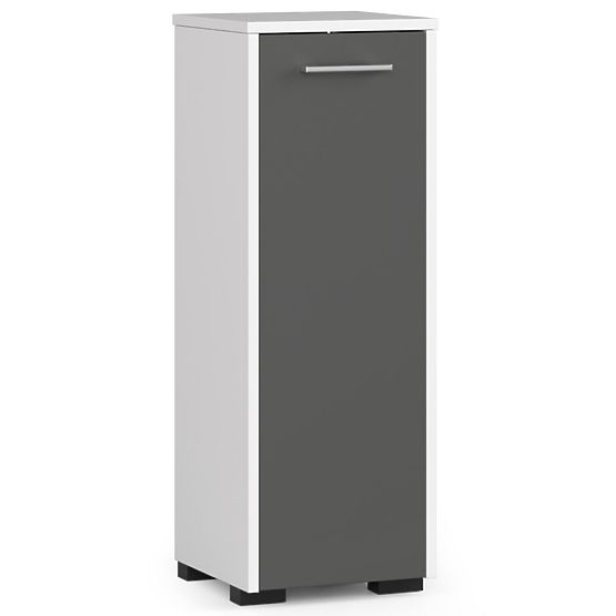 ARMADIETTO DA BAGNO FIN S30 1D BIANCO / GRIGIO