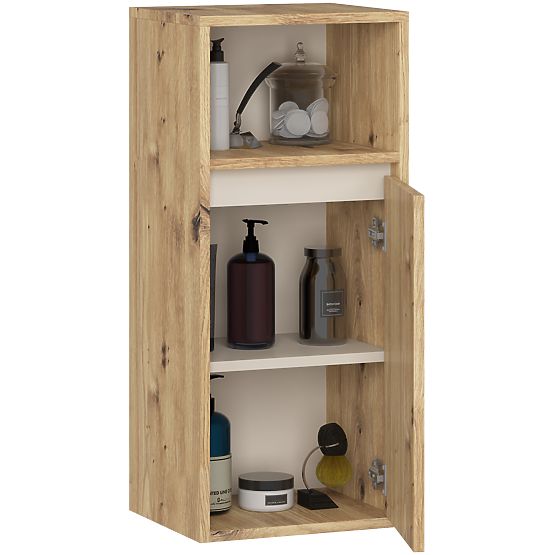 ARMADIETTO DA BAGNO SOSPESO VAMI W35 1D 1W ROVERE ARTISAN / CASHMERE