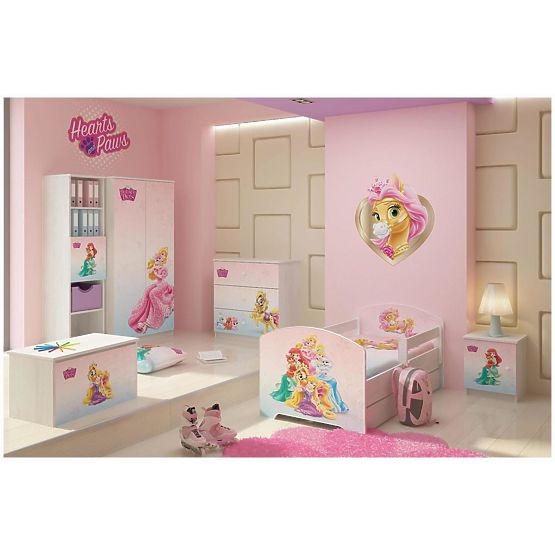 Armadio Palacoví mazlíčci - decorazione pino norvegese