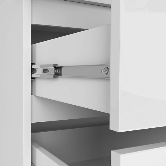 ARMADIO S90 2D 2SZ CLP PK BIANCO LUCIDO