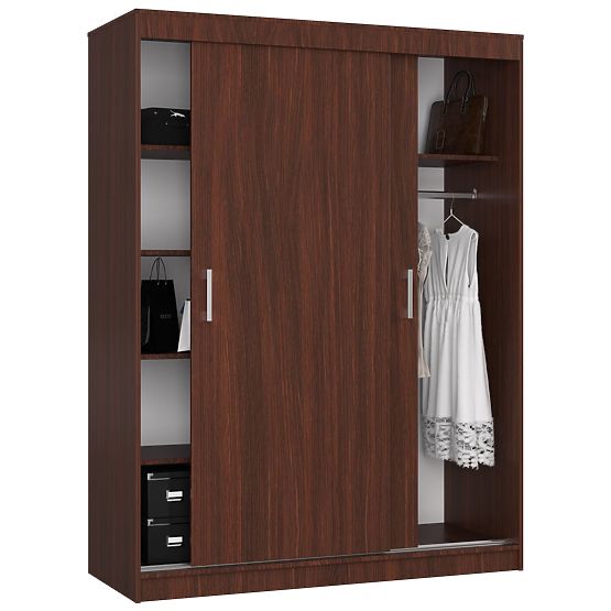 ARMADIO SCORREVOLE 150 cm CLP MONO WENGE