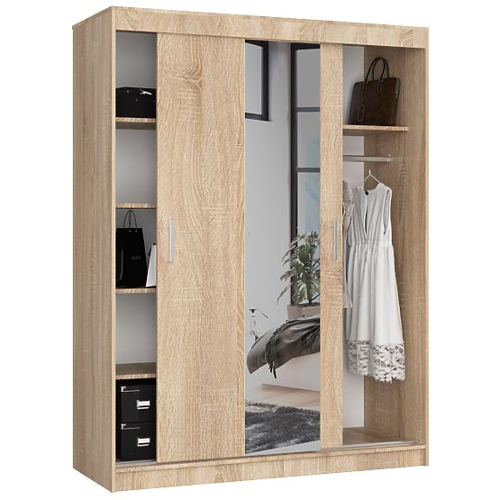 ARMADIO SCORREVOLE 150cm CLP SONOMA