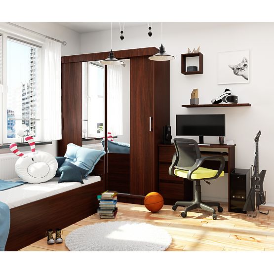 ARMADIO SCORREVOLE 150cm CLP WENGE