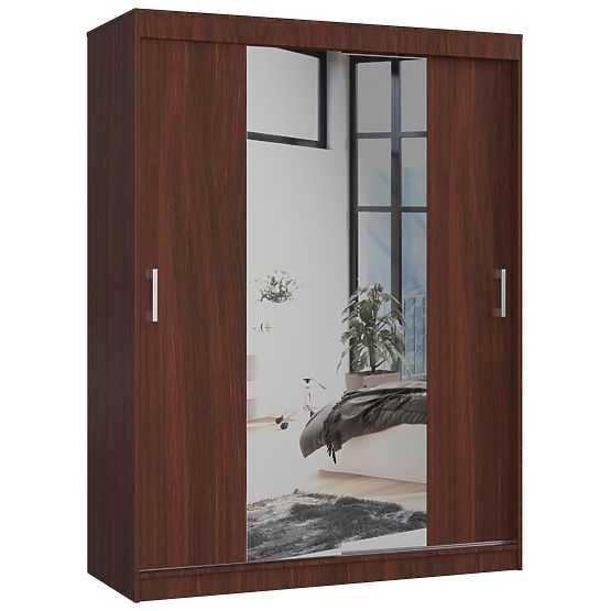 ARMADIO SCORREVOLE 150cm CLP WENGE